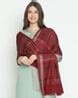 Buy Maroon Shawls & Wraps for Women by Shingora Online | Ajio.com