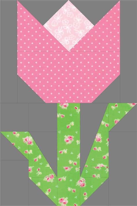 Image result for Quilt Flower Block Pattern