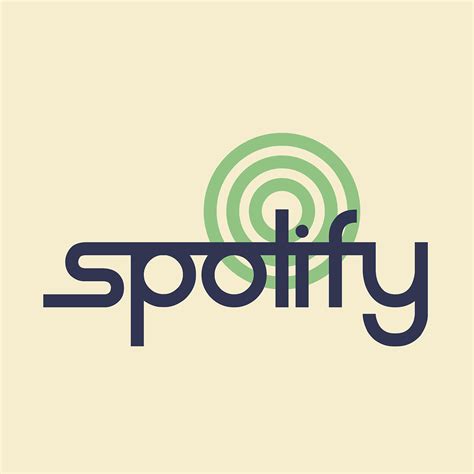 Retro Spotify Logo - Vintage Music Streaming Icon