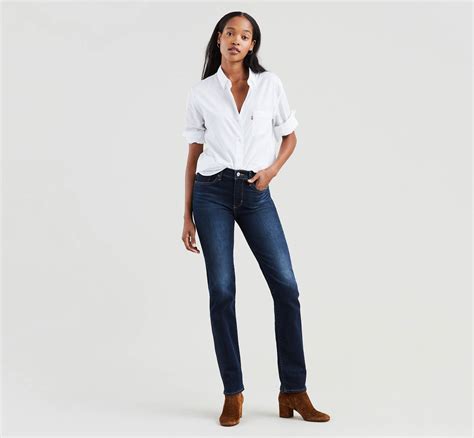 724 High Rise Slim Straight Women's Jeans - Dark Wash | Levi's® US