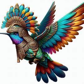 Image result for Aztec Hummingbird Warrior
