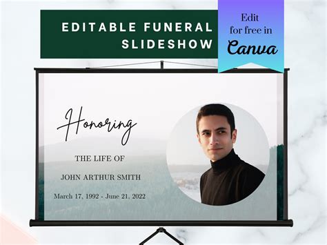 Image result for Funeral Slideshow Sample
