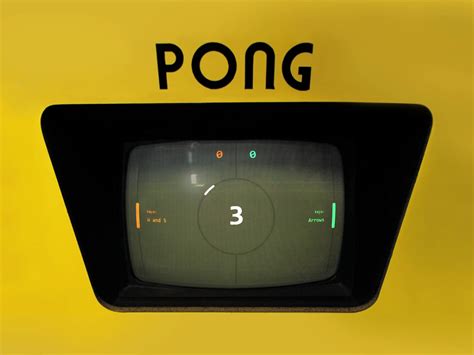 JavaScript Pong Game 的图像结果