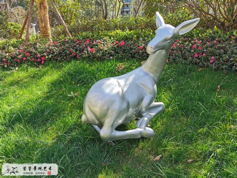 安徽碧桂园天域小区景观玻璃钢小品-动物雕塑-蓉馨生态景观