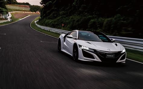 Download wallpaper 3840x2400 honda, nsx, movement, side view 4k ultra ...