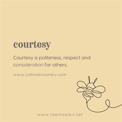 Common Courtesy And Respect