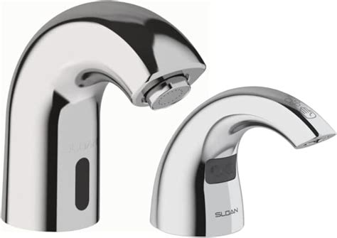 Sloan SF-2150 Sensor Activated Faucet, 3362110 & Sloan ESD-2100 Deck ...