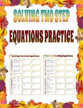 Image result for Solving a Two Step Equation with Integers