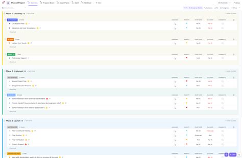 Image result for Click Up Project Management Examples