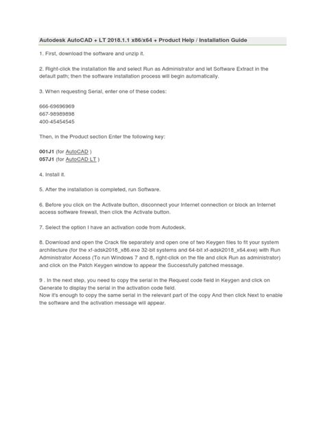 AutoCAD Installation Guide 的图像结果