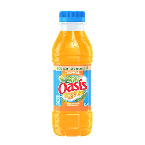 PET OASIS TROPICAL 50CL X12 - Selecta FR