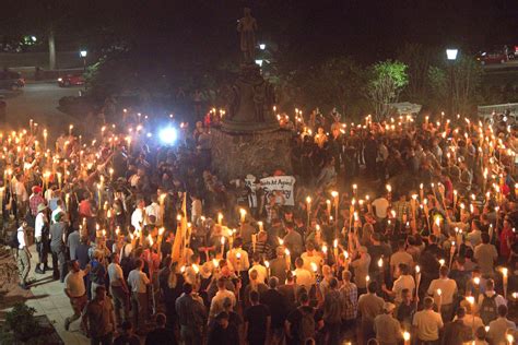 White Nationalists March on University of Virginia - The New York Times