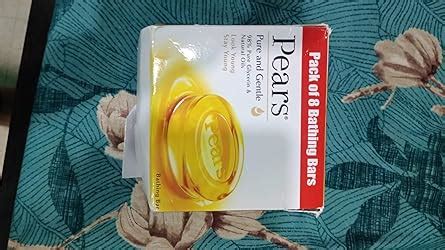 Buy Pears Pure & Gentle Soap Bar (Combo Pack of 8) - With Glycerin for ...