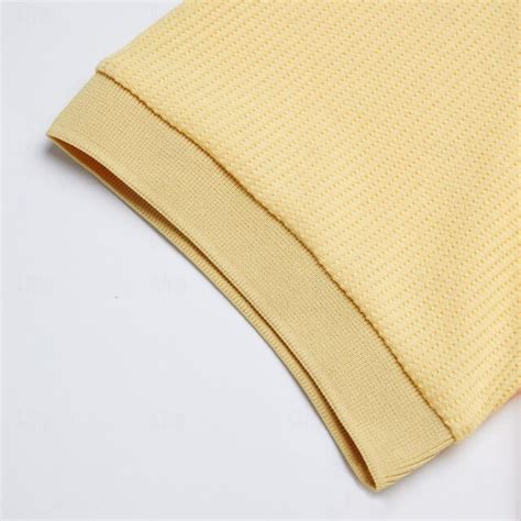 Men's Cotton Waffle Polo Shirts Golf Shirt Casual Holiday Lapel Ribbed ...