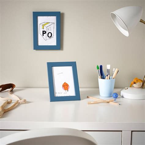 FISKBO frame, dark grey-blue, 10x15 cm (4x6") - IKEA