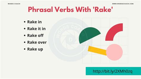 Phrasal Verbs With 'Rake' - Word Coach