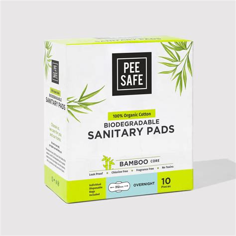 Sanitary Pads & Biodegradable Options | Pee Safe