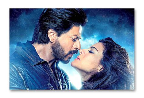 Tamatina 'Shah Rukh Khan and Kajol - Dilwale' Wall Poster (Paper, 30.48 ...