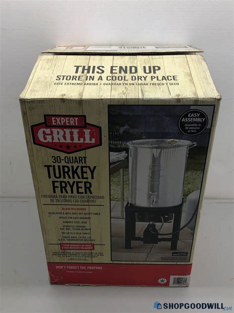 Expert Grill 30 Quart Turkey Fryer Nib | ShopGoodwill.com
