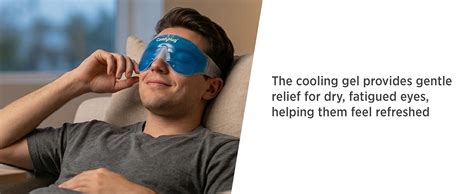 ComfyHug Cooling Gel Eye Mask for Puffy Eyes, Dark Circles & Migraines ...