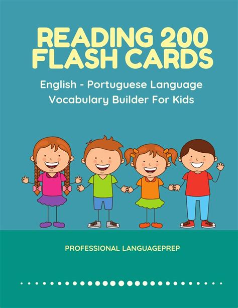 Reading 200 Flash Cards English Portuguese Language Vocabulary Builder ...