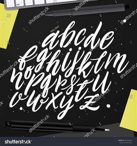 Image result for Hand Drawn Alphabet Script