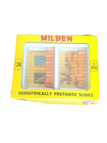 Vintage Scientifically Prepared Slides - 24 Slides India | Ubuy
