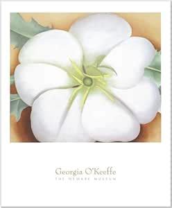 SMART ART - 'White Flower on Red Earth, No. 1, 1946' by Georgia O ...