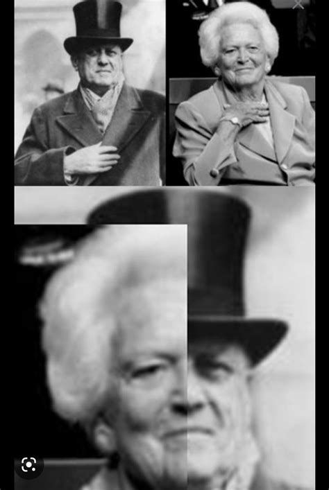 Barbara Bush, secret daughter of Aleister Crowley? (scroll through) : r ...