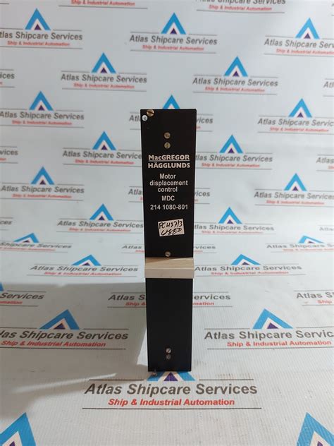 MACGREGOR HAGGLUNDS MDC 214 1080-801 MOTOR DISPLACEMENT CONTROL CARD ...