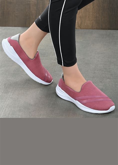 Get Pink Mesh Walking Shoes at ₹ 999 | LBB Shop