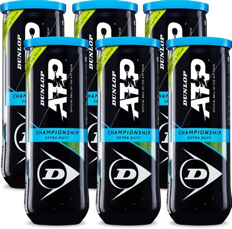 Buy DUNLOP Atp Championship Extra Duty Tennis Balls - 4 X 3-Ball Cans ...