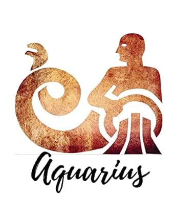 Buy Aquarius: Grimoire Spell Casting, 150 pages, Design Brown Book ...