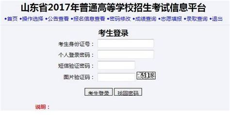 2017山东高考志愿填报模拟演练入口(山东高招考试信息平台)_高考_新东方在线