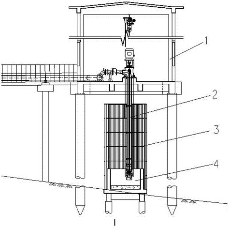 浮动式回水泵站的制作方法