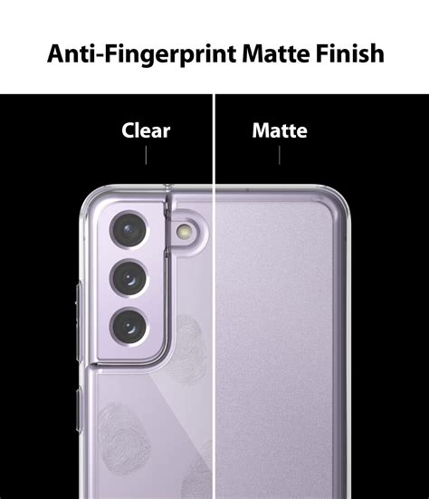 Samsung Galaxy S21 FE Back Cover Case | Fusion - Matte Clear