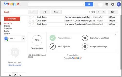 gmail business account