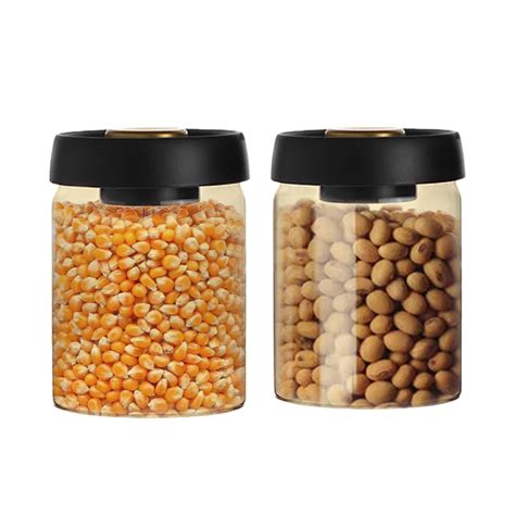 Buy Combo: Borosilicate Glass Jars with Vacuum Lid | 900ml – GlobalBees ...