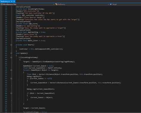 Unity C Sharp Tutorial 的图像结果