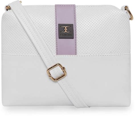 ESBEDA Purple Sling Bag Two Contrasting Colors Sling Bag Purple - Price ...