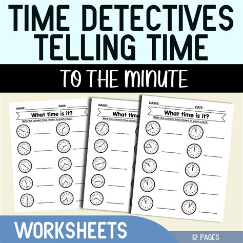 Time Reading Worksheet 的图像结果