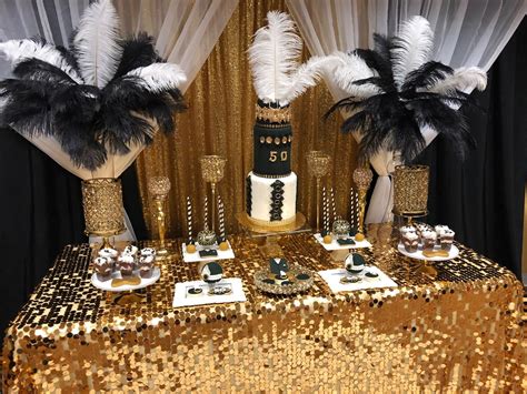 Gatsby party decoration | Gatsby birthday party, Gatsby party ...