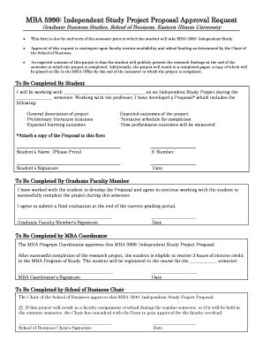 project proposal format for student Templates - Fillable & Printable ...