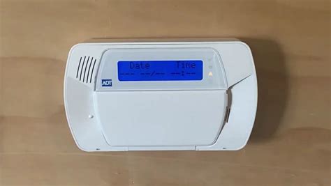 ADT Alarm Panel Set Date 的图像结果