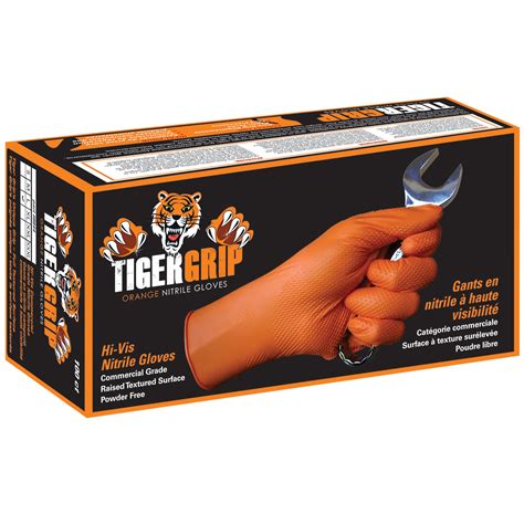 Buy EPPCO TigerGrip 8-Mil Nitrile Glove Disposable Powder, Latex Free ...