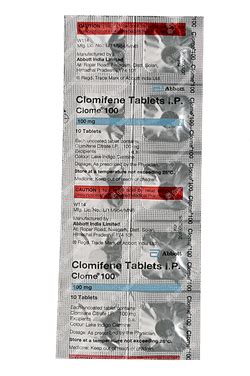 Clome 100 MG Tablet 10 - Uses, Side Effects, Dosage, Price | Truemeds