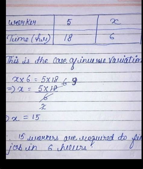Five workers can finish a painting job in 18 hours. How many more ...
