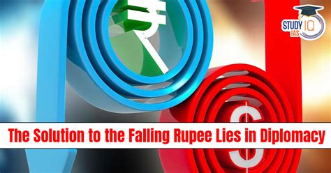 The Solution to the Falling Rupee Lies in Diplomacy | India’s Forex and ...