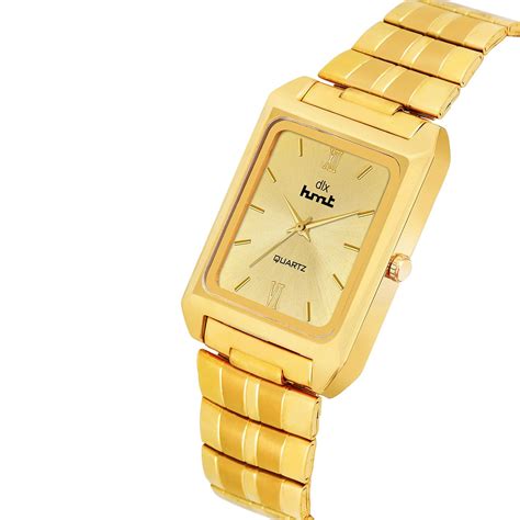 Buy HMT DLX HQ 707, 23k Gold Plated Analog Watch - for Men at Amazon.in
