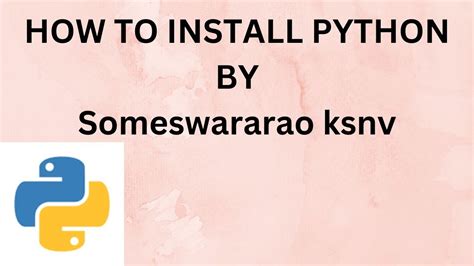 Install Python YouTube 的图像结果